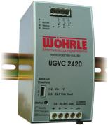 Unterbrechungsfreie Gleichspannungsversorgung mit Kondensatoren geeignet für höhere Umgebungstemperaturen wartungsfrei Zeit für Pufferbetrieb (sek.) UGVC 2420 24 V DC.