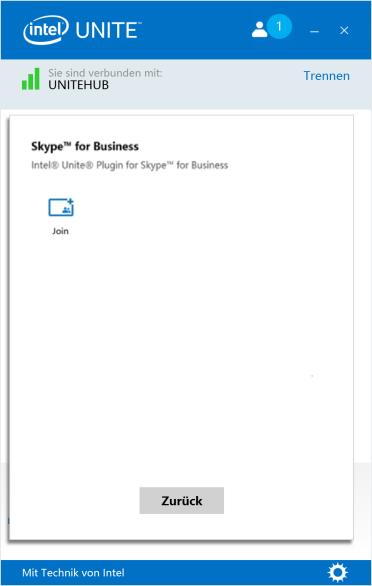 Skype for Business ist geplant Einem Skype for Business Meeting beitreten Ein Skype for Business Meeting verlassen Verfügbare Steuerelemen te werden angezeigt 5.