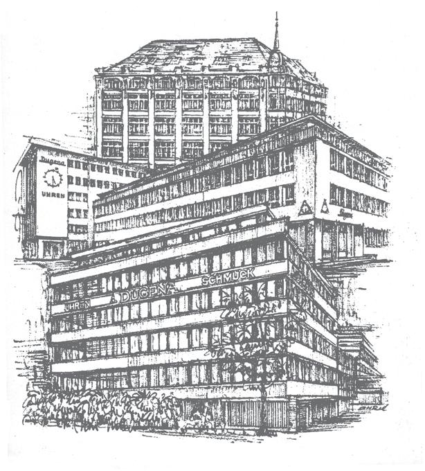 1927 Umzug nach Berlin 1973 Aufstieg zur bekanntesten Uhrenmarke Deutschlands mehr als 2000 Händler führen DUGENA.