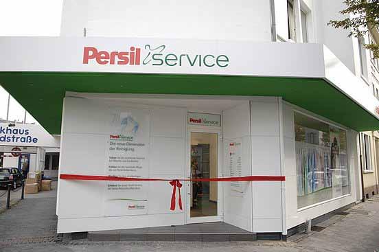 Service 2007 hat Persil zwei Reinigungen in Düsseldorf eröffnet und
