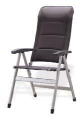 a Campingsessel Premium-Stühle mit hoher Haltbarkeit und 3D-Komfort-Sitzauflage b c d Die Premium-Campingstühle aus innovativen Materialien.