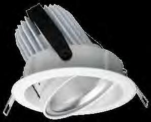 5000lm Komplettset mit LED-Modul MEGAMAN TECOH RDx 45W warmweiß (3000K/830) Benötigt externen LED Konstantstrom-Treiber (050mA) Sofortstart und Sofort-Wiederstart Abstrahlwinkel 35 30 schwenkbar