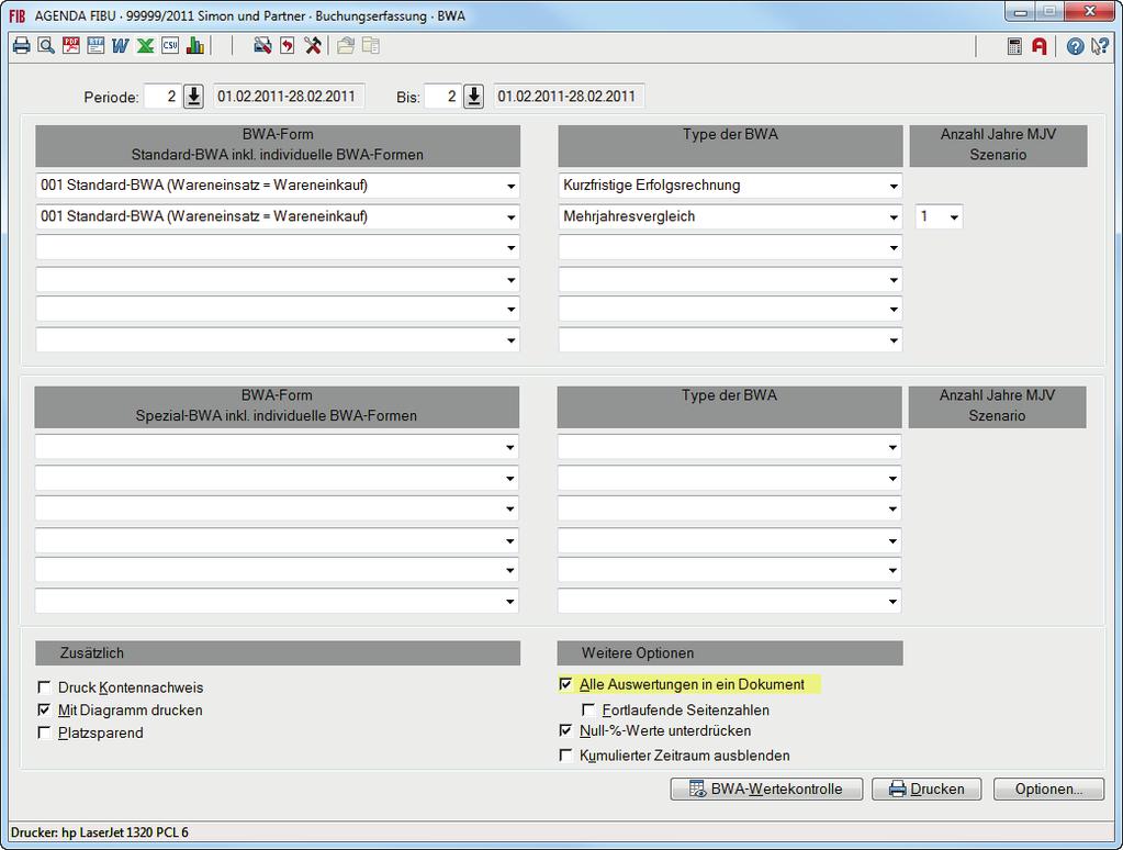 3.11 Betriebswirtschaftliche Auswertuge Mit AGENDA