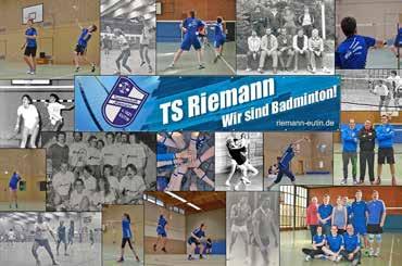 30 19. Juli 2017 35 Jahre Badminton bei der TS Riemann Eutin (t).
