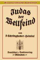 antisemitische Broschüre des niederbayerischen Malers und Heimatdichters Franz Schrönghamer-Heimdal (1881-1962) präsentieren.