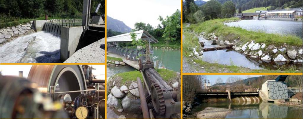 Kleinwasserkraftwerke Einspeisetarife Kleinwasserkraft-Anteil in Österreich beträgt 5,5 TWh (14%) von 38 TWh In OÖ allein gibt es über 5000 Kleinwasserstaubauten die nur teils eine el.
