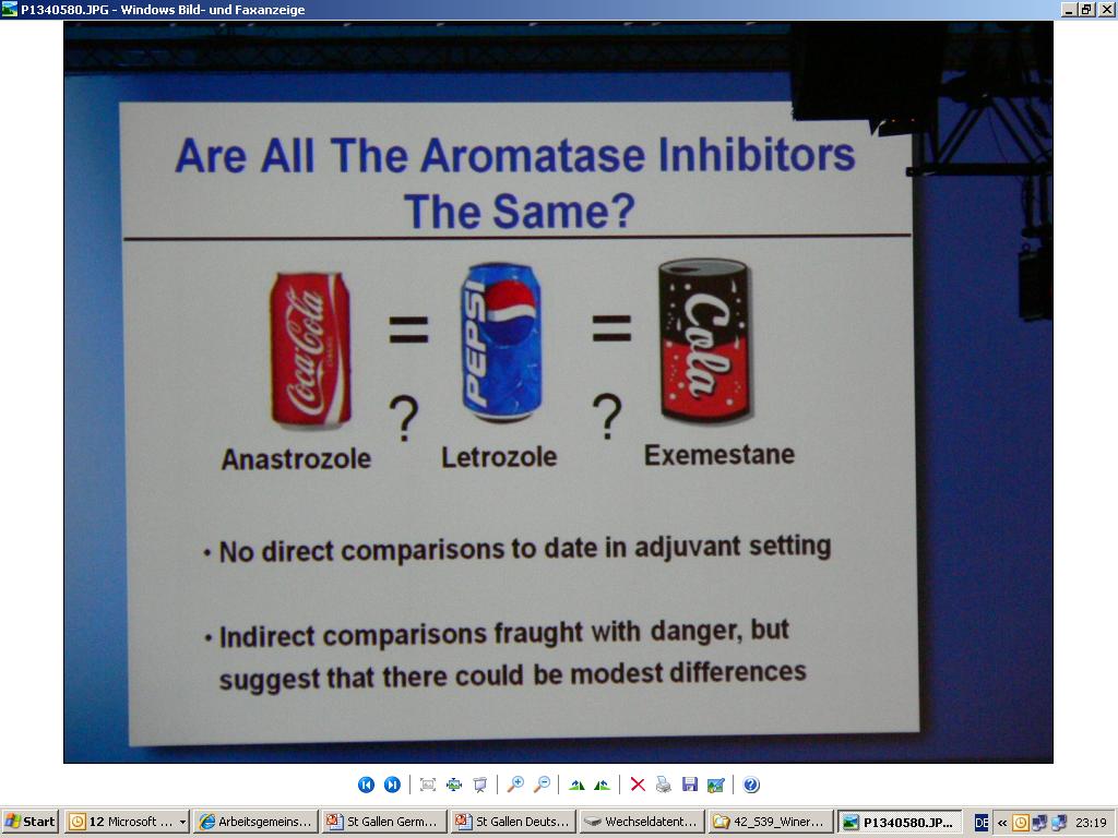 Sind alle Aromataseinhibitoren gleich?