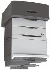 Lexmark C546dtn und X546dtnmit Schreibtisch oder schwenkbarem Schrank Unterstützter Drucker: C546dtn