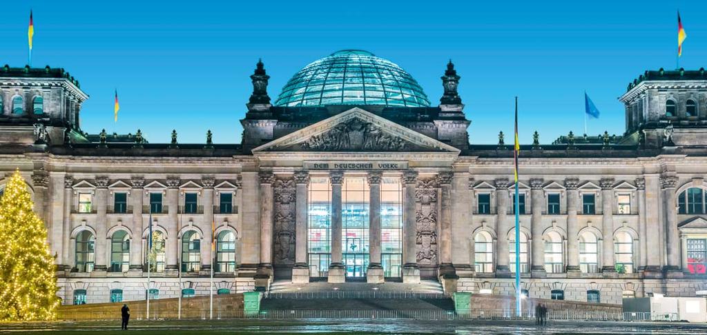 Der Reichstag in Berlin: Deutschland hat sich im Subindikator Staat gegenüber dem Vorjahr stark gesteigert.