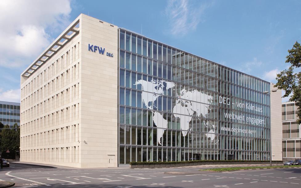DEG - Deutsche Investitions- und Entwicklungsgesellschaft mbh 1962 Gründung als bundeseigene Gesellschaft Seit Juni 2001 100 % Tochtergesellschaft der KfW