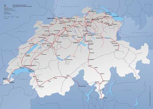 SBB Infrastructure Further development of the rail network.