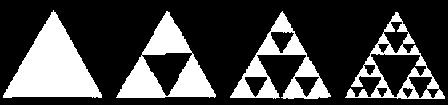 . Das Sierpiski Dreieck a) Bestimme de Iitiator ud de Geerator. b) Bestimme die Azahl Dreiecke (D, D,...,D 5) so wie die Läge der dazugehörige Dreiecksseite.