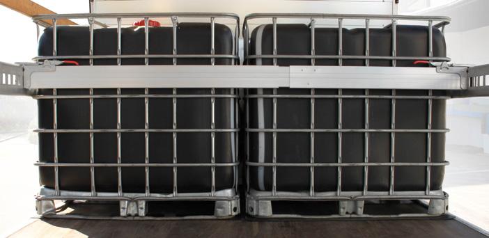 Innenverzurrung Innenverzurrungssystem für Kofferaufbauten Auch hinter festen Wänden darf nicht enden Das Sichern von palettierten oder ähnlich verpackten Gütern in geschlossenen Fahrzeugen ist oft