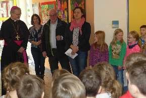 Grundschule Bischof besucht Schule Von Konrektorin Petra Sippl Am 22.