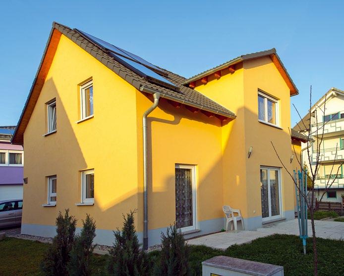 Heizung Gastherme mit solarunterstützter