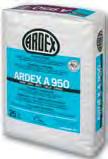 ARDEX A 900 Reparaturund Dekorspachtel Mit ARDURAPID -Effekt, enthält Zement Zum Glätten und Füllen von Wand- und Deckenflächen, insbesondere im Reparatur bereich.