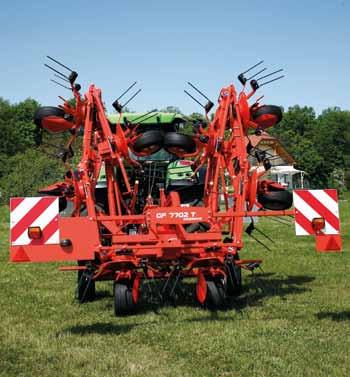 Unser hochfestes, kaltgefertigtes Hohlprofil Hybox TT haben wir zusammen mit dem Landmaschinenhersteller KUHN für dessen Zinkenarme der Giroheuer entwickelt.