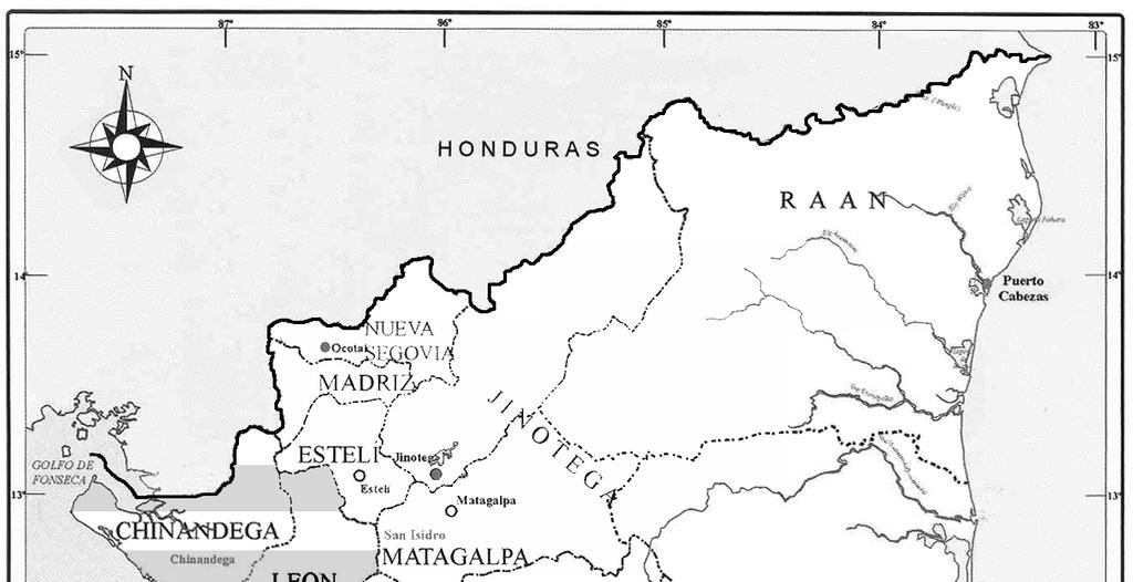 Gesellschaftliche Naturverhältnisse sind konstitutiv für Vulnerabilität: León/Chinandega, Nicaragua Merkmale der GNV in der Region