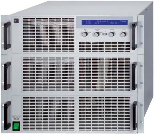 EA-EL9000, EA-EL 9000 HP 2400W - 7200W Serie EL 9000 HP Die elektronischen Lasten der Serie EA-EL 9000 HP bieten durch einen neuen Aufbau mit einem Hochleistungskühler und einem Hochleistungslüfter