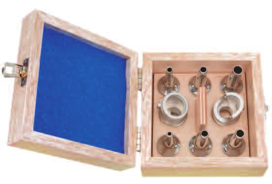 jeweils ein: 019710-20FX Ear Speculum (size 00 and 0) Ohrtrichter (Größe 00 und 0) 019701-04FX Ear Speculum (size 1, 2, 3 and 4) Ohrtrichter (Größe 1, 2, 3 und 4) 019900FX
