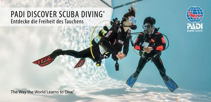 PADI Discover Scuba Diving (Schnuppertauchen) Unter Wasser atmen?