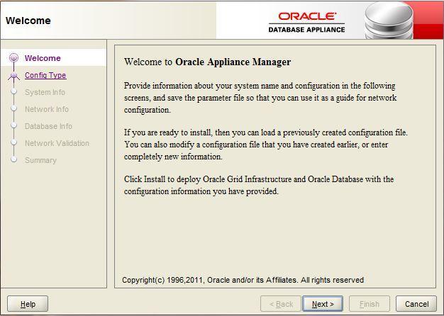 Exkurs Oracle Appliance Manager Configurator Schritt-für-Schritt Installation der Appliance,