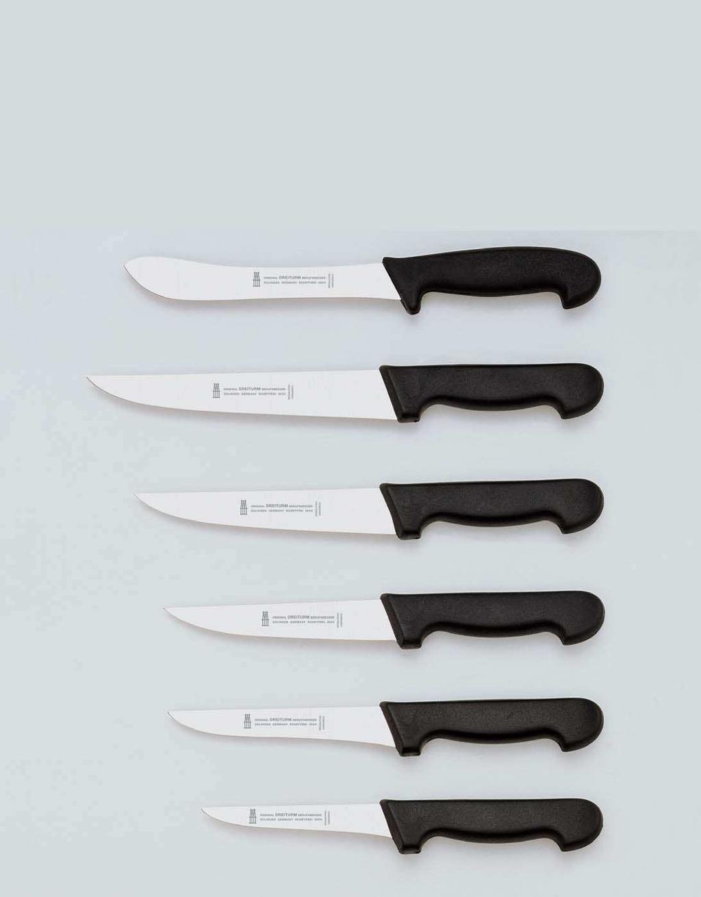Berufsmesser spülmaschinenfest Couteaux de travail résistantes au lave-vaisselle Commercial knives dishwasher safe Cuchillos de trabajo