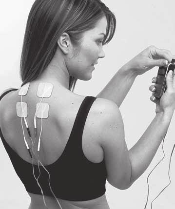 17. Elektrodenplatzierungen Die Lage der Elektroden sollte sich hauptsächlich nach der Schmerzlokalisation, der segmentalen Schmerzausstrahlung, dem Verlauf betroffener Nerven sowie der Lage von