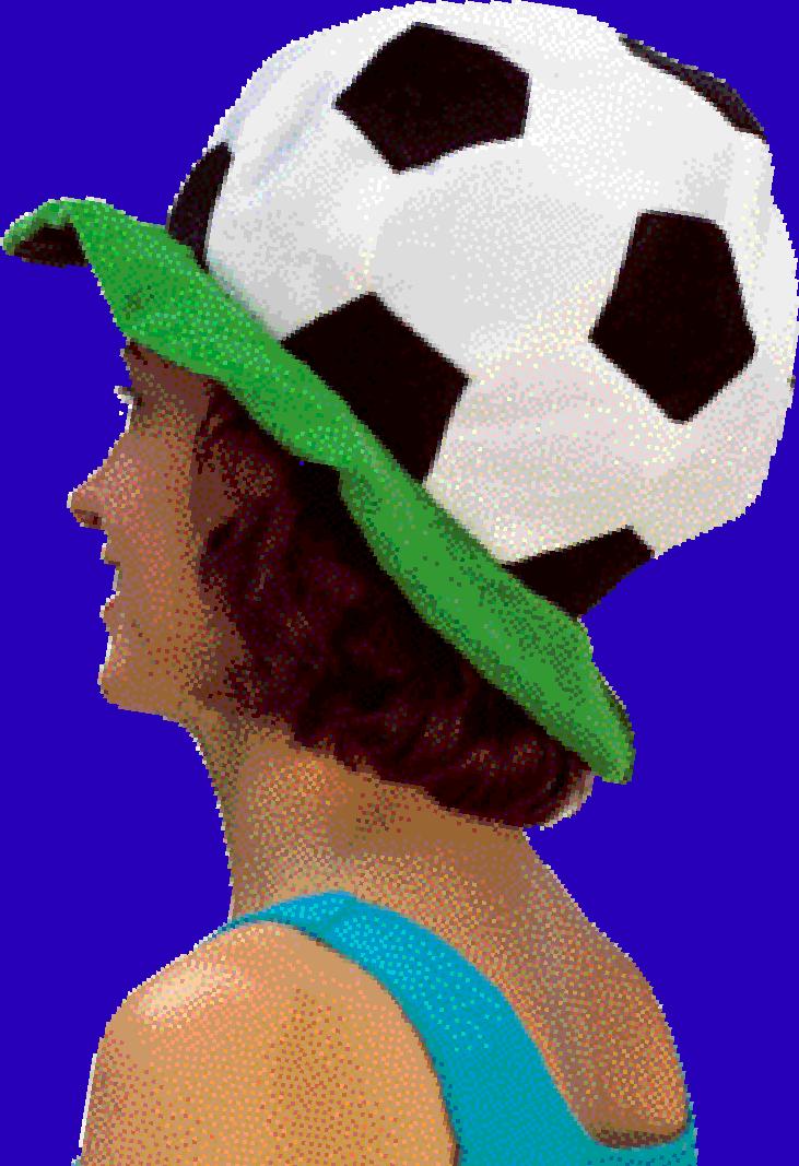 , 100 x 35 mm 1 Streifen vorn 2, 05 605 321 003 FAN HUT International Soccer fan hat Der Fußball-Hut für Freunde aus
