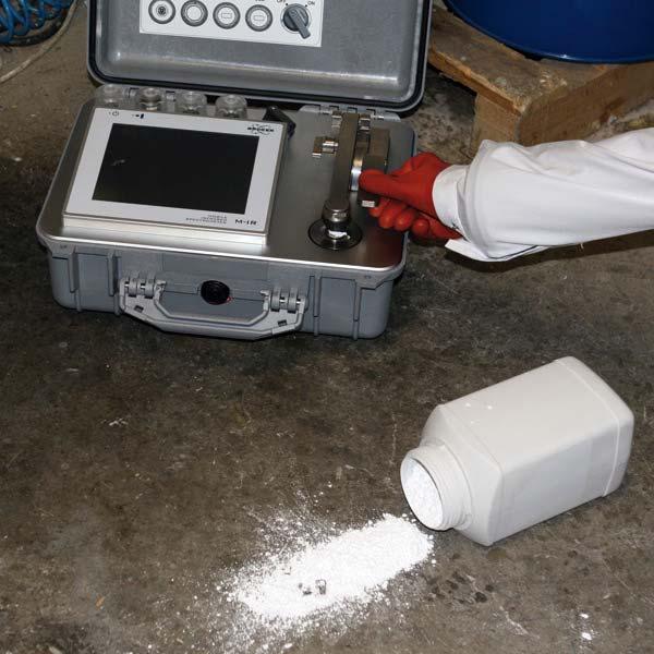 5.3 IR-Spektrometer Mobile-IR, tragbares FT-IR Materialidentifizierung direkt am Ort des Geschehens!