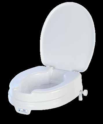 30 Basic SilverLine Toilettensitzerhöhung SILVERLINE DI E T Z Das extrem harte und widerstandsfähige Material mit kratz- und abriebfester Oberfläche verfügt dank