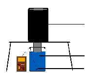 Versuchsreihe Kühlen von Wasser (Nase 3 mm im Wasser) Versuchsaufbau: Ausgangstemperatur: 19 C Zu kühlendes Volumen: 250 ml Spannung: 11 V