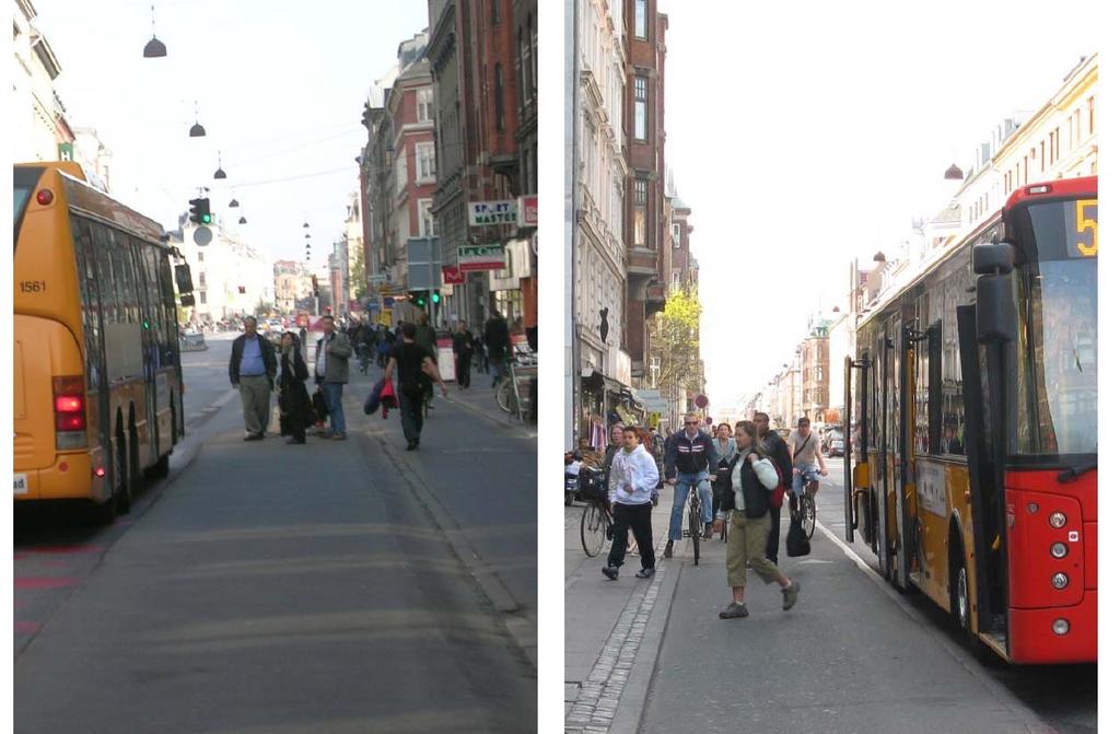 Vereinbarkeit mit ÖV Fotos Kopenhagen: Fahrgastwechsel