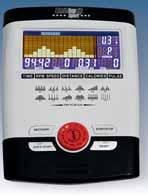wie Zeit,  Kalorienverbrauch, Pulsfrequenz und Watt möglich Fitness- Test Anzeige Empfänger für drahtlosen Pulsmessgurt im