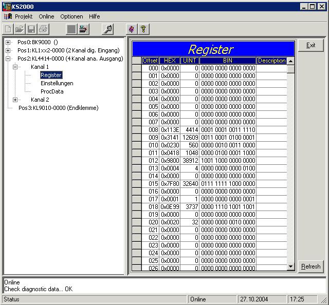 Konfigurations-Software KS2000 6.