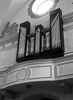 48 ORGELBAUER Schweizerische Orgelbauer im Selbstporträt: Orgelbau Goll AG, Luzern Visp, Dreikönigskirche II/P/17 (2011) Zahlreiche Aspekte anders als bei einem Kirchenraum.