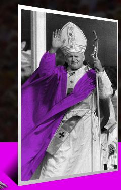 In 1467, Pope Paul II introduced "Cardinal s Purple" a scarlet colour extracted from the Kermes insect from which the English word crimson derives [