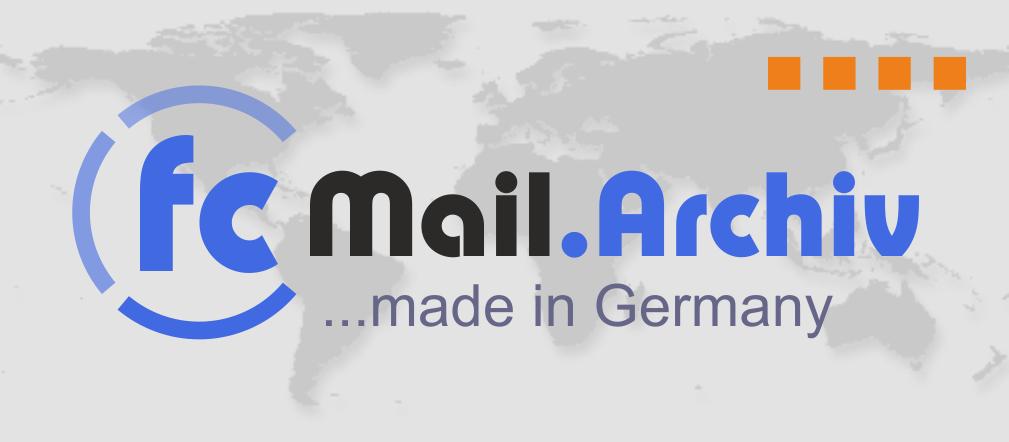 Revisionssichere E-Mail-Archivierung Jetzt einfach und sicher als Managed Service nutzen fc-hosting.de Dipl.-Ing.