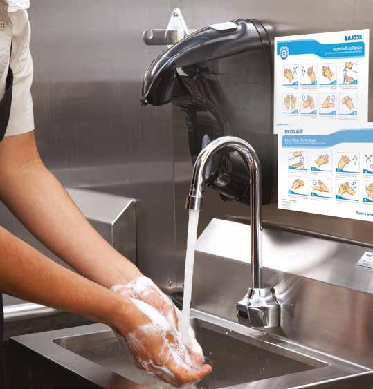 Ecolab unterstützt Sie ein effektives Handhygiene-Programm einzurichten und aufrechtzuhalten Hygiene ist in den verschiedensten Bereichen von großer Bedeutung: von Lebensmittel verarbeitenden