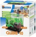 A4050543] Scannen für Qubie Video QUBIE OFFENES AQUARIUM Das Modell mit gebogenem Glas