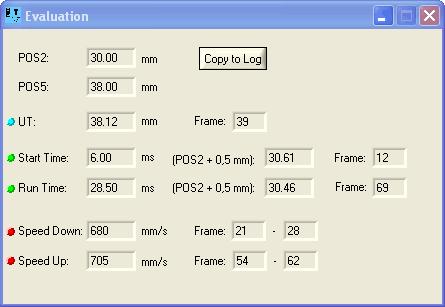 Das Programm PunchMaster dient zur Inbetriebnahme und Prüfung des Antriebssystems.