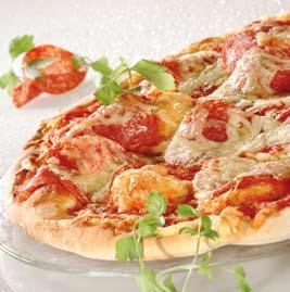 Mozzarella und pikantem Schinken ( 30 cm) Pizza Thunfisch Ofenfrische