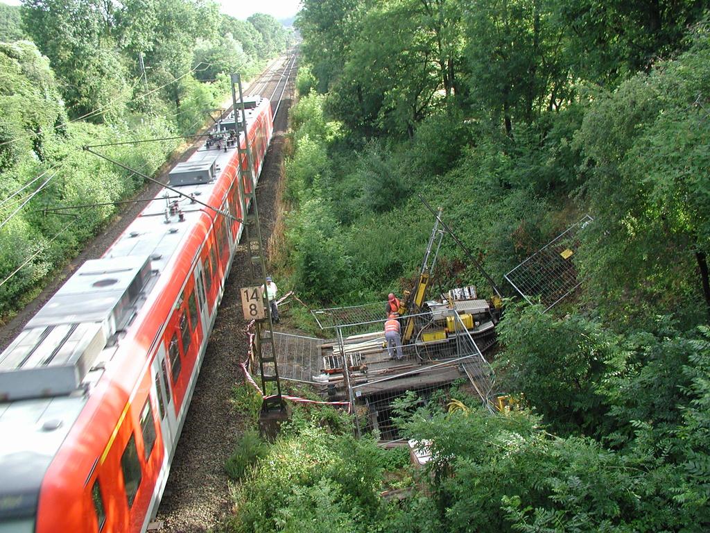 TOP 6 Aufsuchung alter Schacht unter Bahnlinie Aachen-