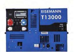 Silentausführung mit großem Luftfilter und großem Schall dämpfer, besonders geräuscharm. Schaltkastenbedienung gegenüber Auspuff. Geschützter Batterie-Einbau im Schaltkasten.