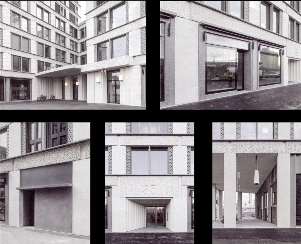 Wohn- und Geschäftshaus in Zürich, Caruso St John Architects and Bosshard