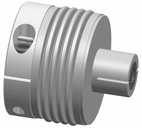 4corrugation bellows short design easy assembly clamping system for direct mounting in a hollow shaft internal axial buffer EWG 2 8 20 60 400 600 axial± axial ateral [Nm] 2 8 20 60 400 600 [0 3 kgm 2