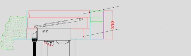 NH Trenner - Blitzschutz - Belastungsklasse: F900 nach DIN EN 124 - Abmessungen (BxT): 700x700 mm PIAZZA 2000 Typ A Betonmanschette am gesamten