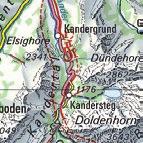 Richtung verlaufenden Seitental des Kandertals im Berner