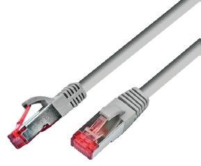 IT NETZWERKKABEL/-ZUBEHÖR Wirewin Cat.6 S/FTP Patchkabel geschirmt Kabel defekt? Auf Seite 90 finden Sie Kabeltester! Cat.6-S/FTP-PIMF-Kabel werden in der Schweiz am häufigsten eingesetzt, da sie alle Anforderungen für zuverlässige Gigabit-Verkabelungen erfüllen.