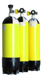 Dräger Secor 7000 05 Zubehör Druckluftflaschen Erhältlich in verschiedenen Varianten von 6 bis 18 Liter.